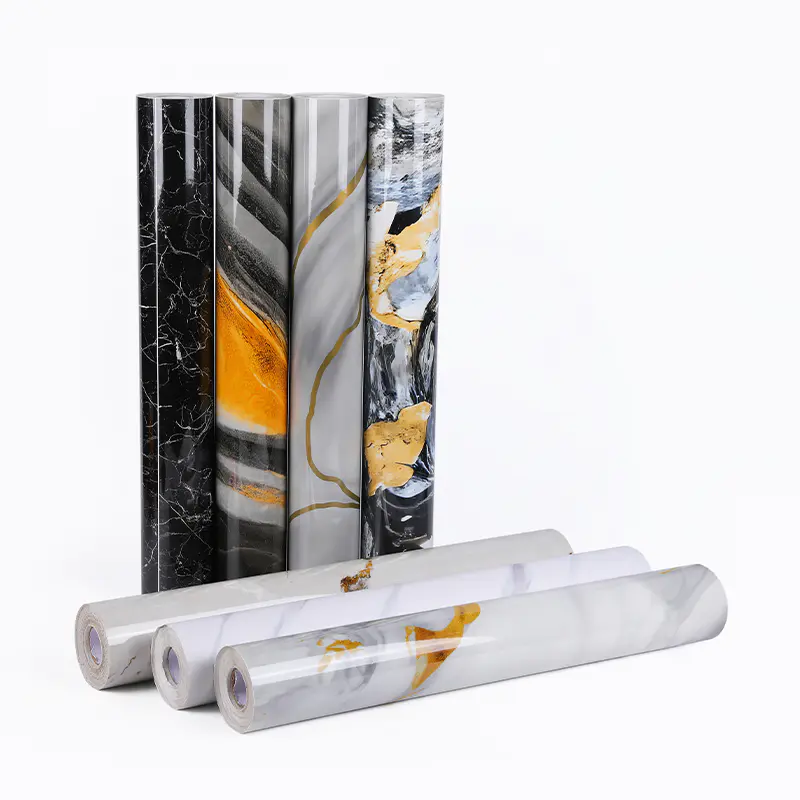 3D márványmintás robbanásbiztos PVC fólia